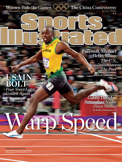 JA Olympics: Usain Bolt Covers Sports Illustrated