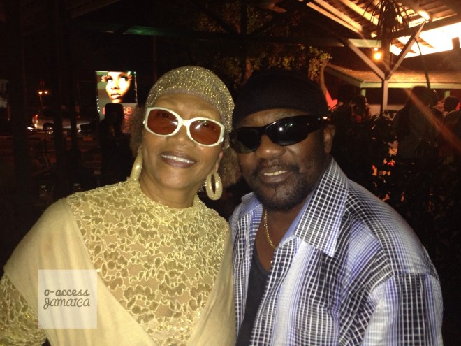 Marcia Griffiths & Toots hang out @ Peter Simon's Reggae Bloodlines Exhibition Launch