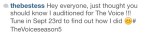 Tessanne The Voice Tweet 2