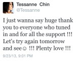 Tessanne Tweet The Voice