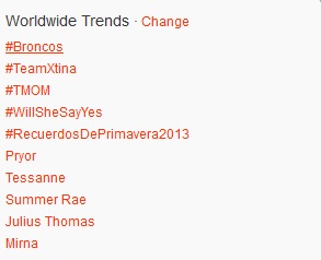 Tessanne Twitter Trending The Voice