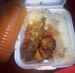 Karrueche Jamaica Fish Lunch