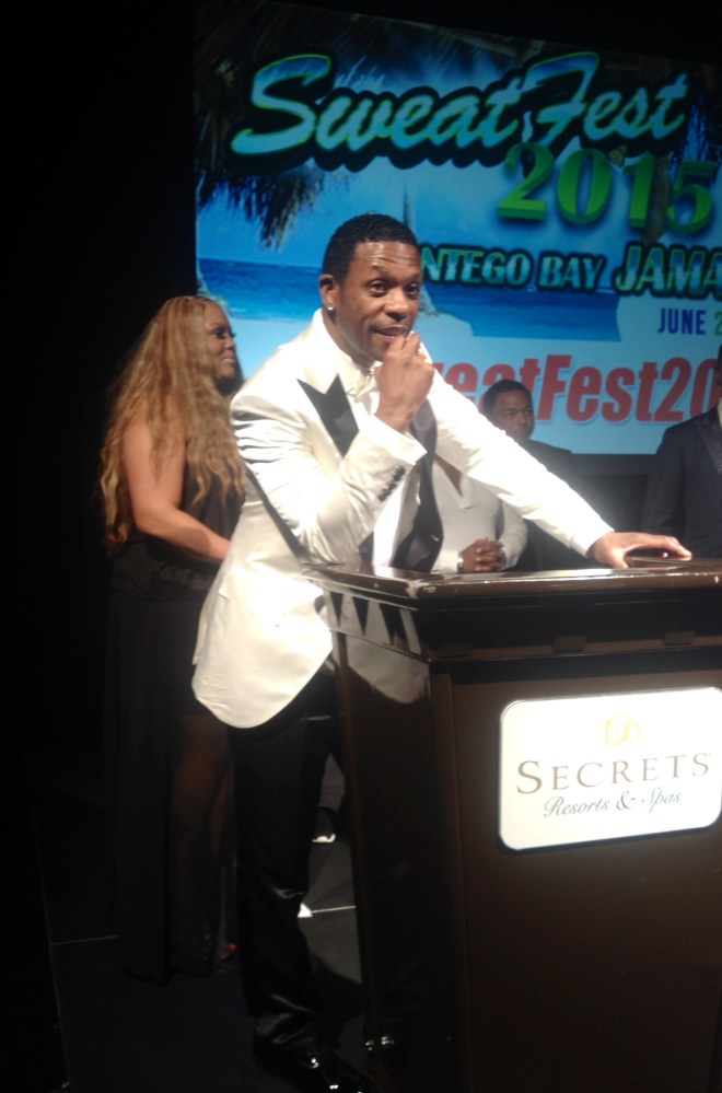 Keith Sweat at the BlackTie & Comedy Roast SweatFest 2015